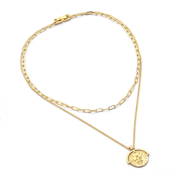 Nemesis Necklace - Gold Plated