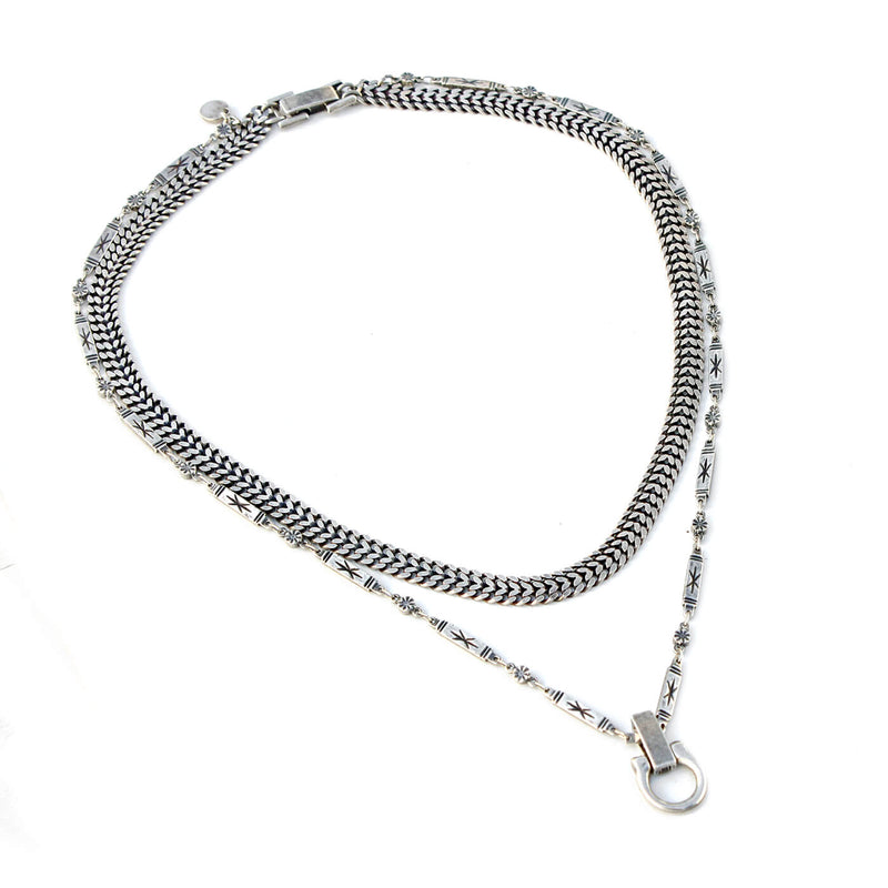 Norah Necklace - Silver Plated