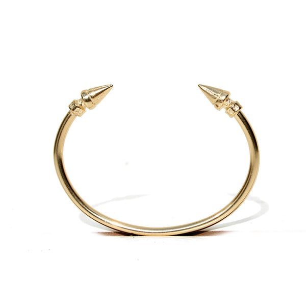 Cones Bracelet - Sterling Silver, Gold Plated