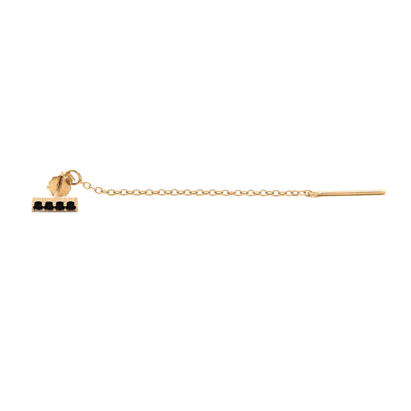 Earrings Stack - Colette - Sterling Silver, Gold Plated