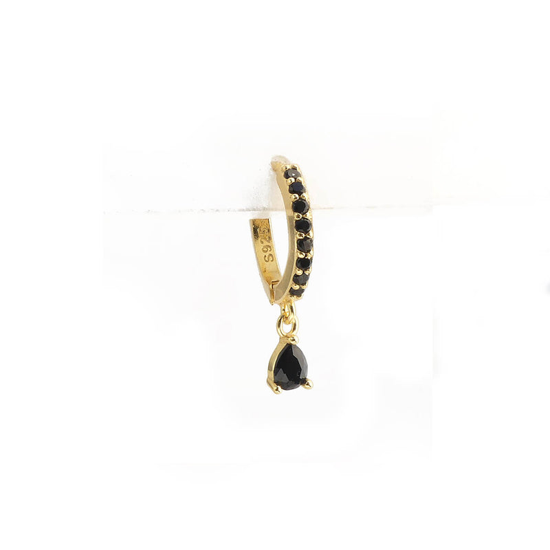 Earrings Stack - Cecile - Sterling Silver, Gold Plated