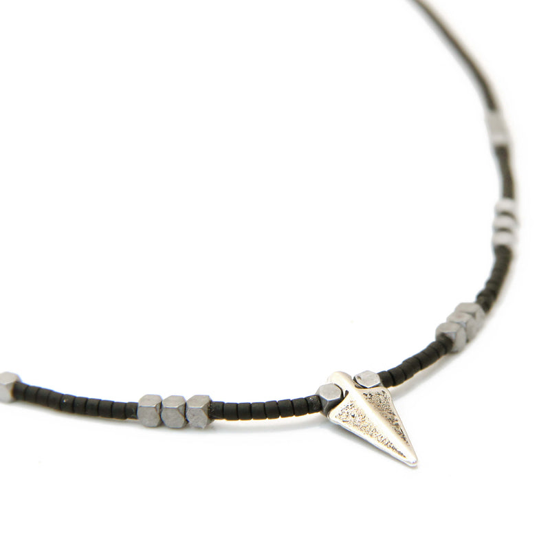 Rocky Necklace - Special Edition - Black & Silver Plated