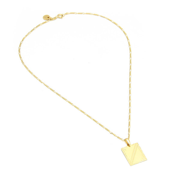 Clio Necklace - Sterling Silver, Gold Plated