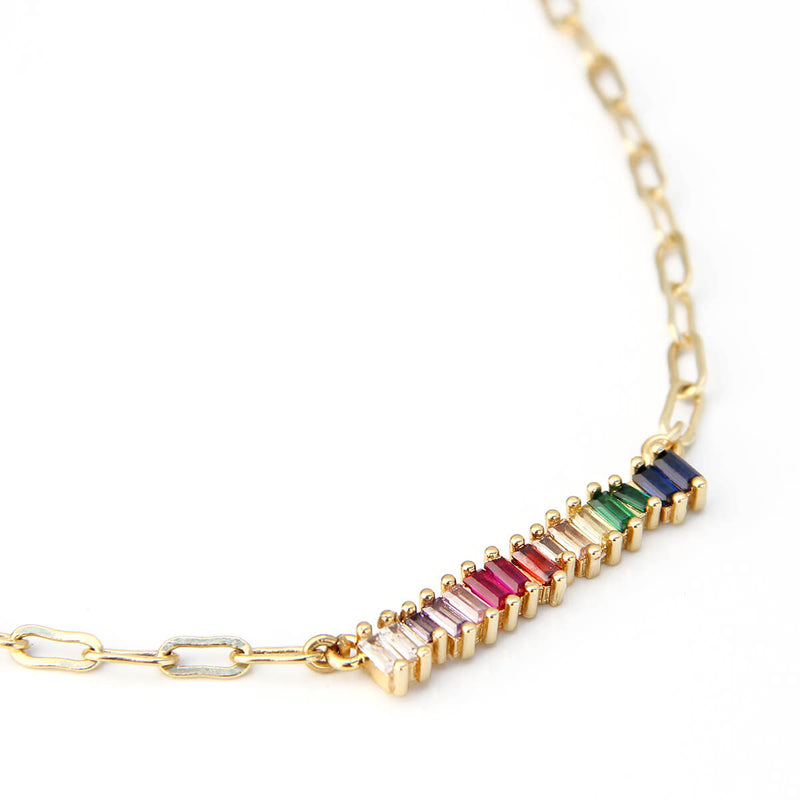 Iris Necklace - Gold Plated | Karni Craft